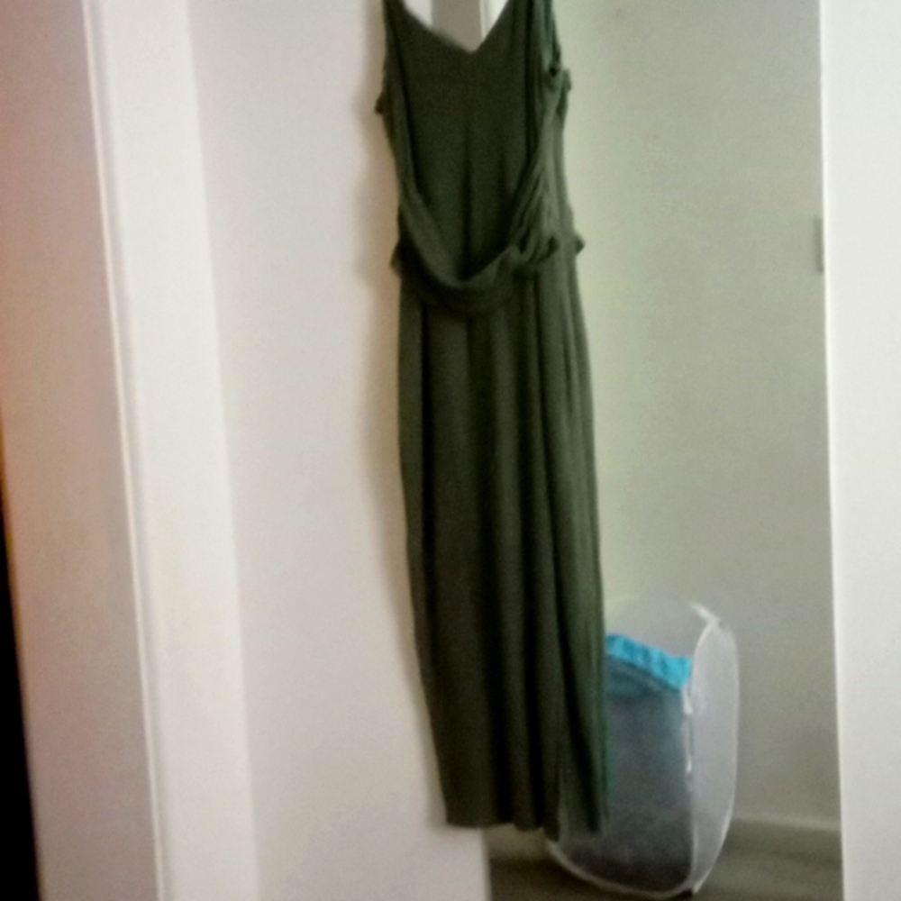 Olive Green dress 👗